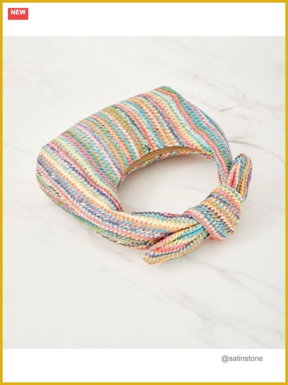 Woven Straw Clutch Purse Summer Beach Crossbody Evening Handbag